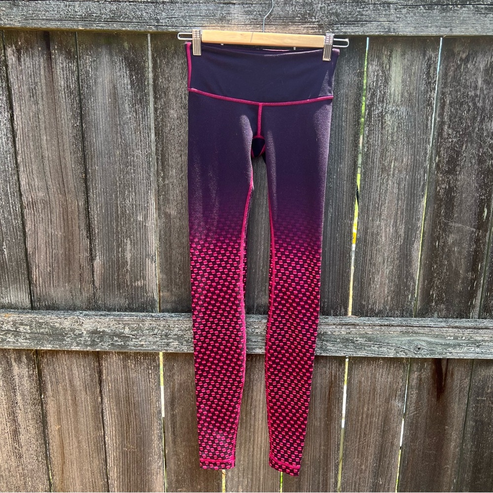 Lululemon Wonder Unders Pants Size 2 Pink / Violet
